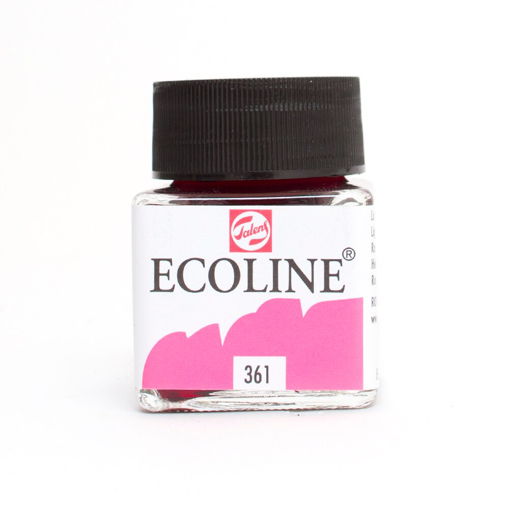 Ecoline, Liquid, Watercolor, 30ml, Jar, Light Rose